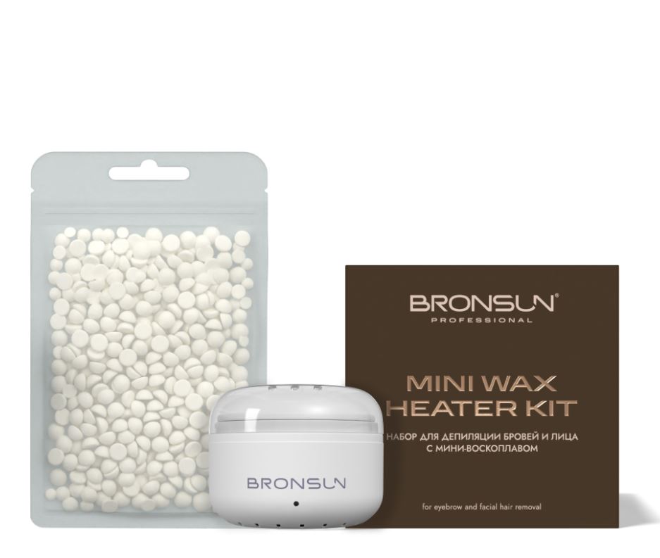 Депиляция бровей воском BRONSUN