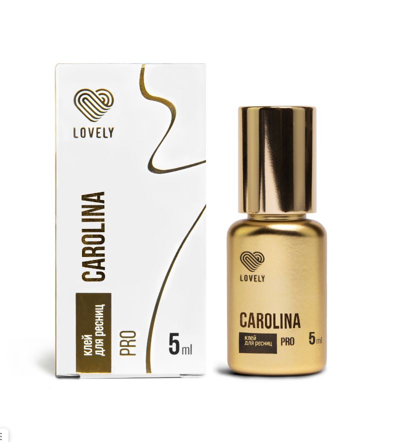 Клей Lovely чёрный "Carolina" 5мл
