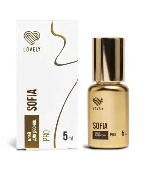 Клей Lovely чёрный "Sofia" 5мл
